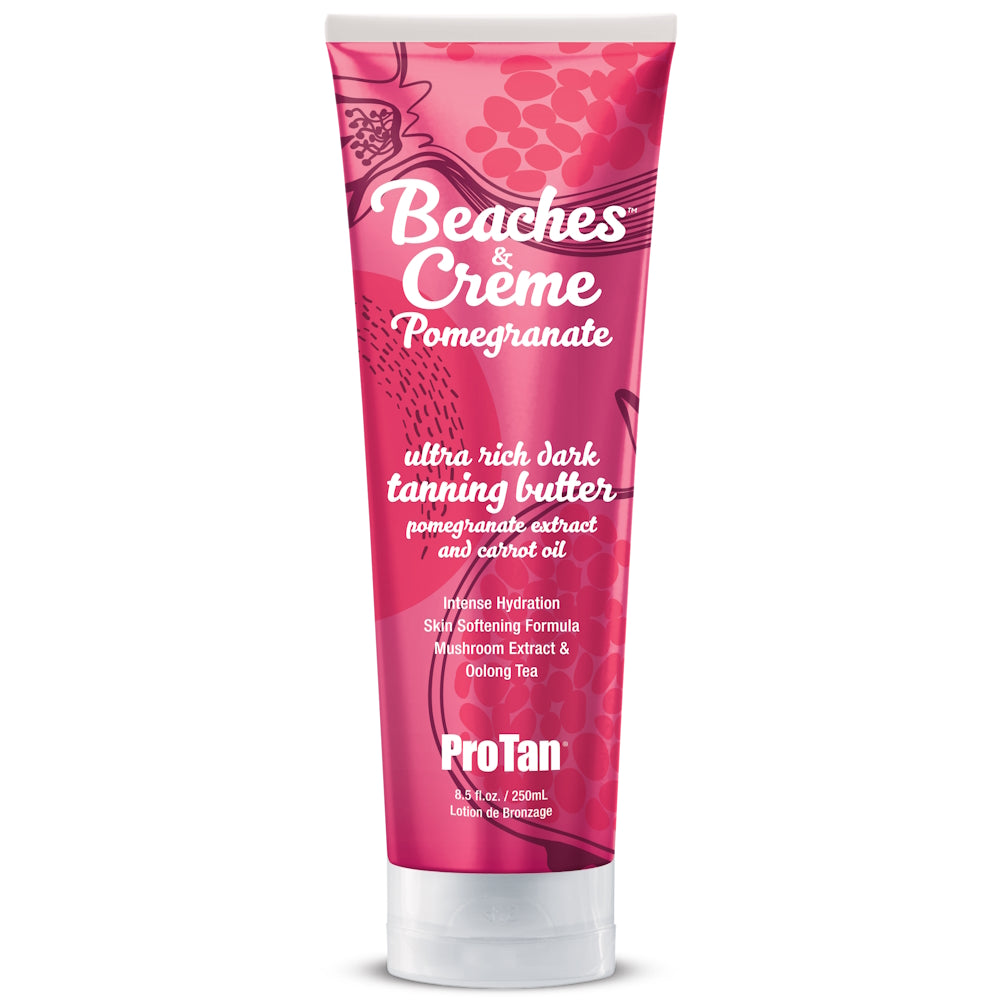 Pro Tan Beaches and Creme Pomegranate