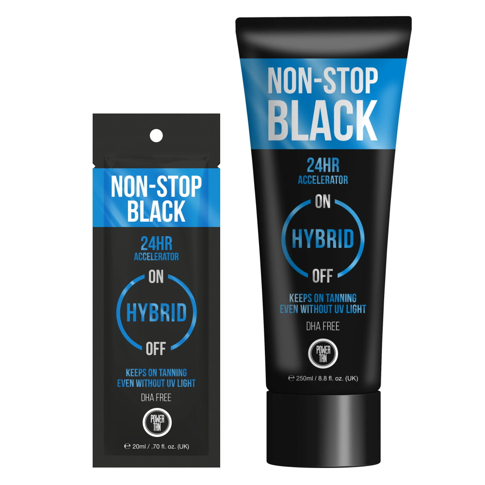 Power Tan Non-Stop Black Hybrid Accelerator