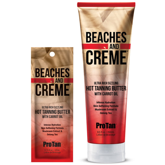 Pro Tan Beaches and Creme Hot Tanning Butter